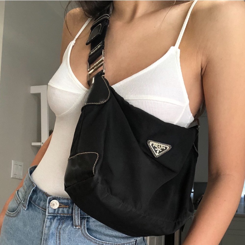 Authentic Vintage Prada tessuto bag